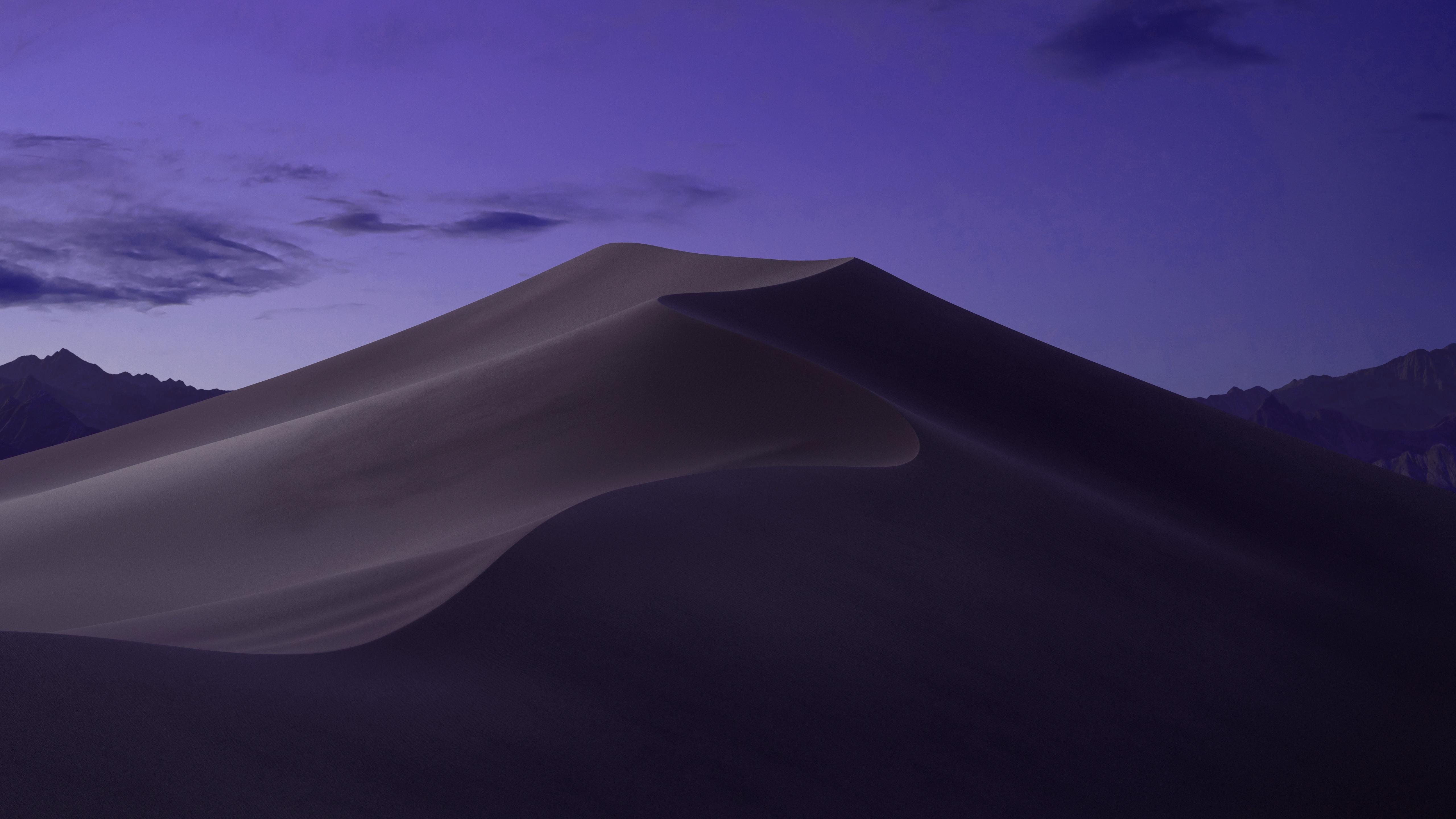 Desert at night